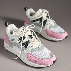 Karhu Women's Sneakers - Pink, Gray, and White
